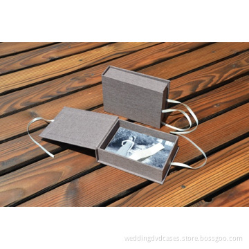 4x6 Wedding Linen Photo Gift Box